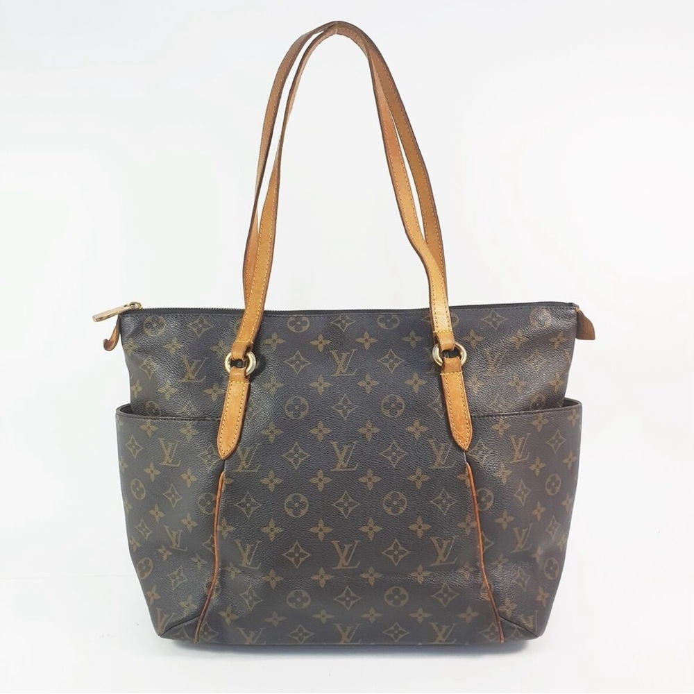 Louis Vuitton Monogram Tote Bag - Brown and Tan
